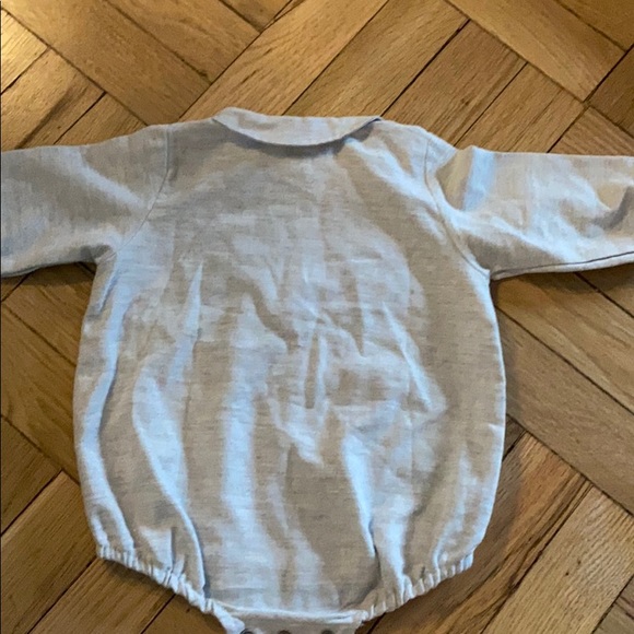 Message in the bottle 9months l/s onesie grey - Picture 5 of 6
